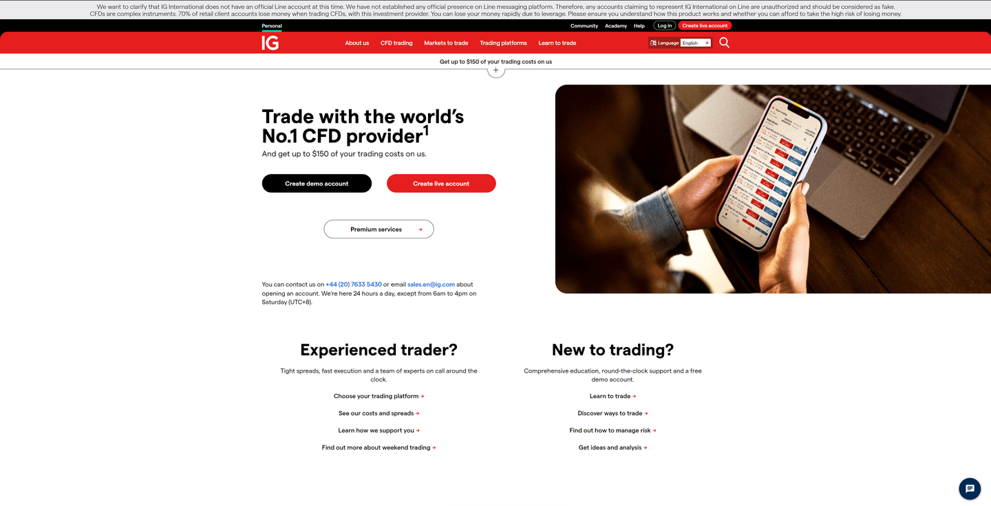 IG broker