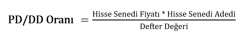 pd dd oranı Şirket Değerleme