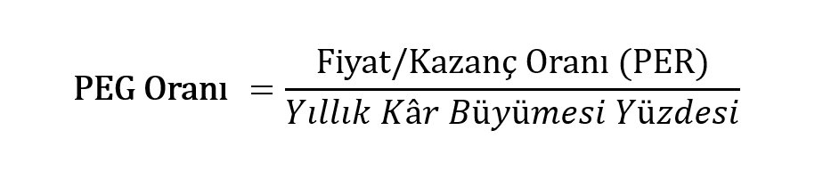 peg oranı Şirket Değerleme