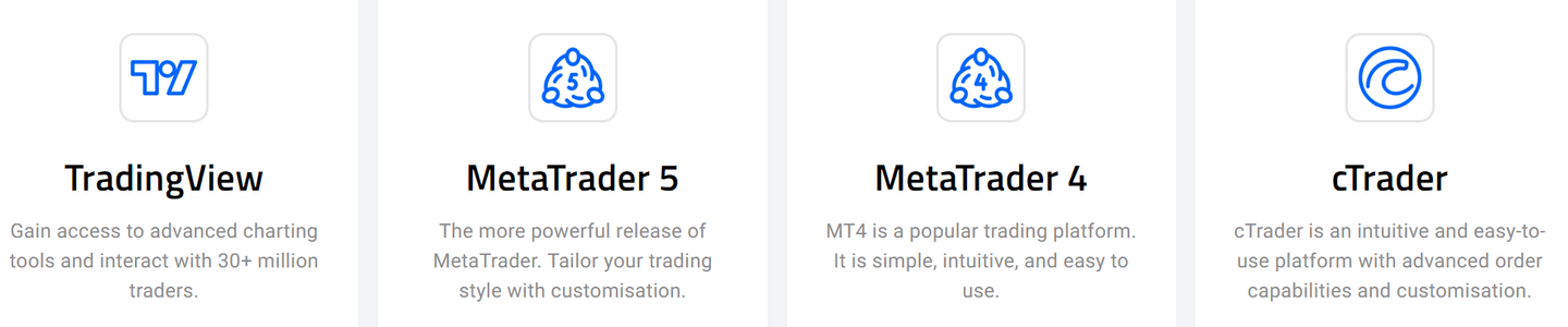 Pepperstone platformlar