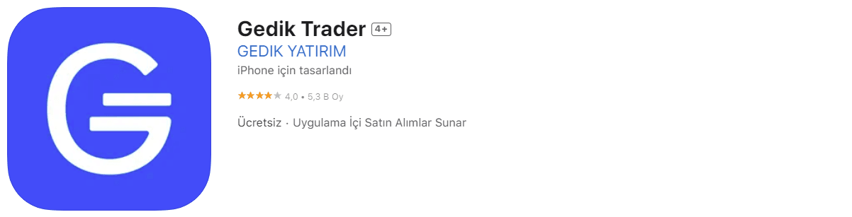 gedik yatırım ios