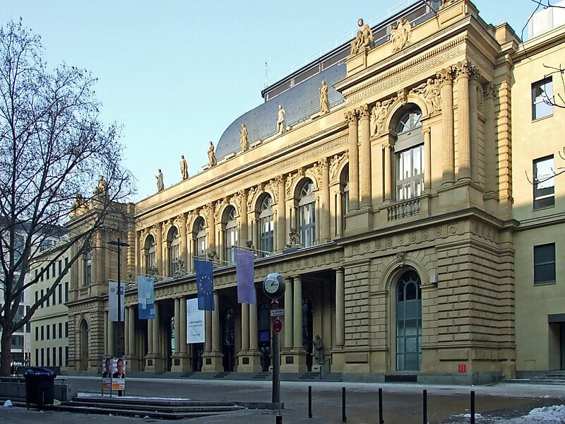 Frankfurt Borsası bina