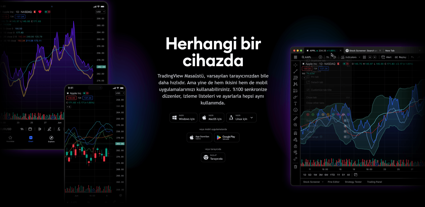 TradingView Uygulama
