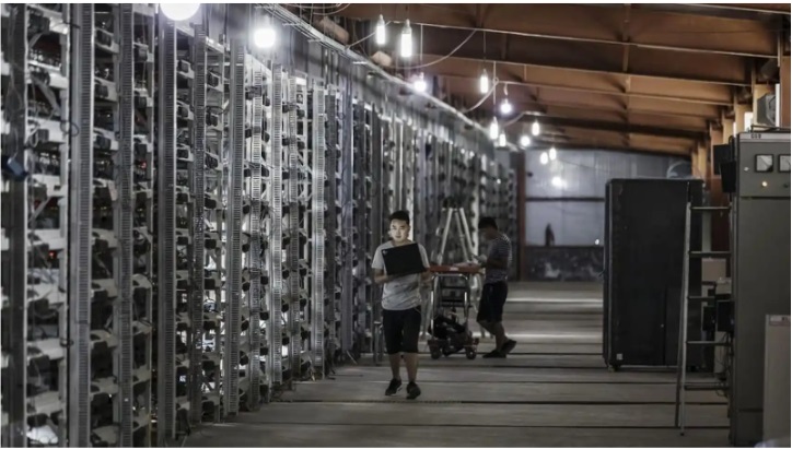 Bitcoin madenciliği