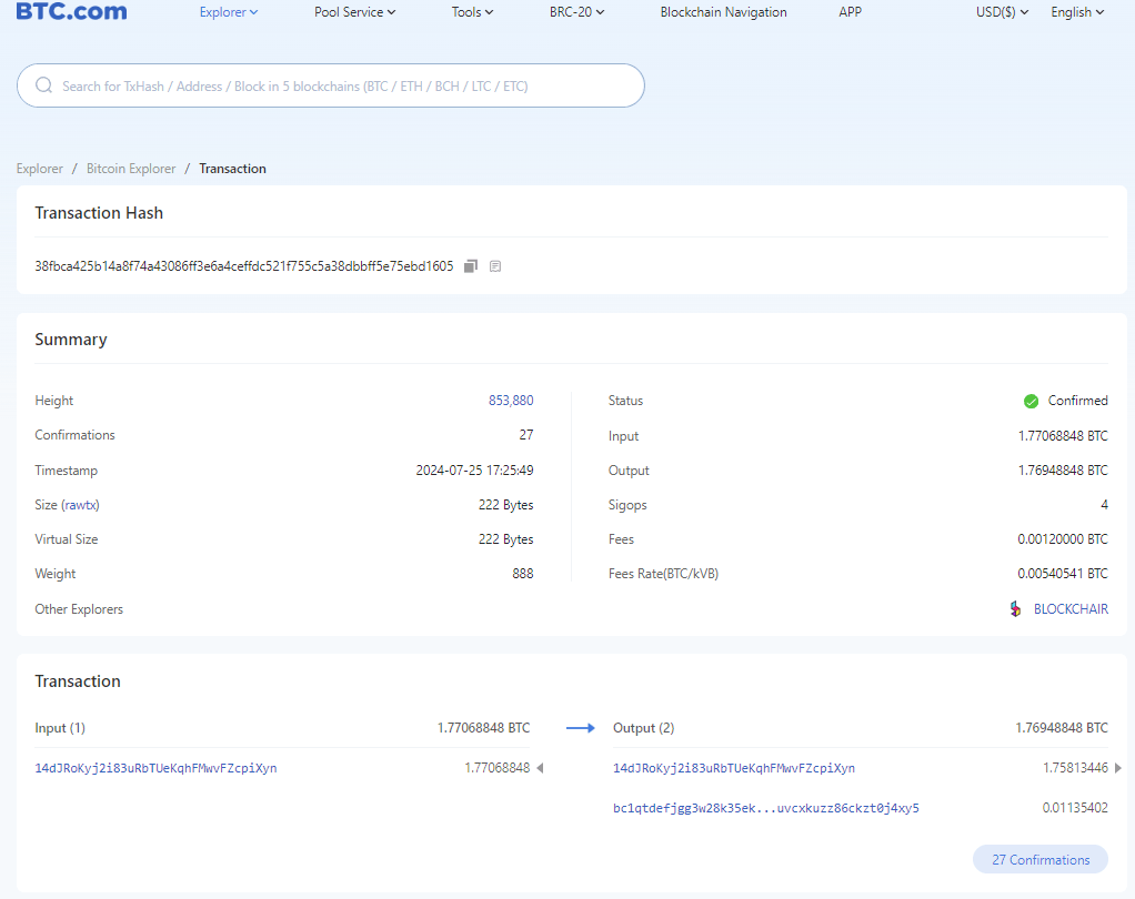 btc.com bitcoin explorer