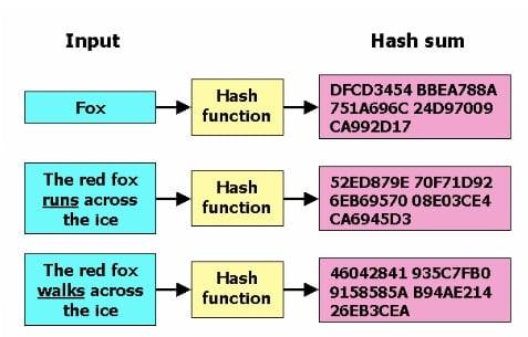 SHA-256 örneği