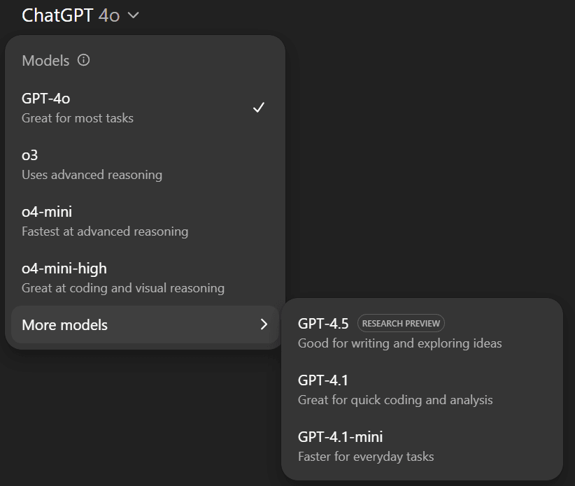 Chat GPT Modüller