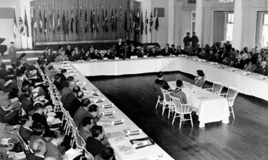 Birleşmiş Milletler Para ve Finans Konferansı, Temmuz 1944, Bretton Woods, New Hampshire Kaynak Federal Rezerv