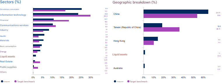 Schroder Greater China sektör ve ülkeler