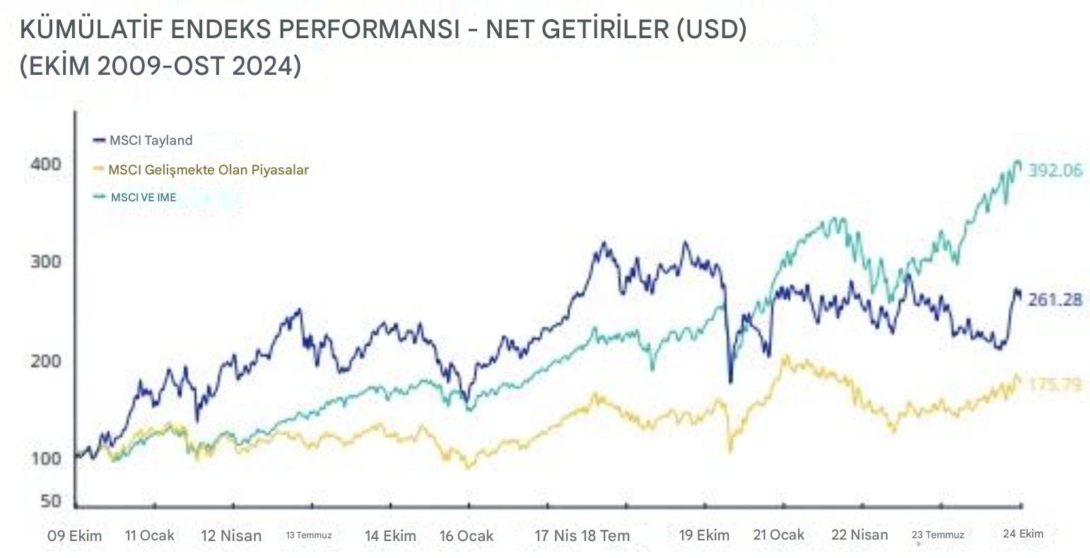 MSCI Tayland Endeksi Performansı