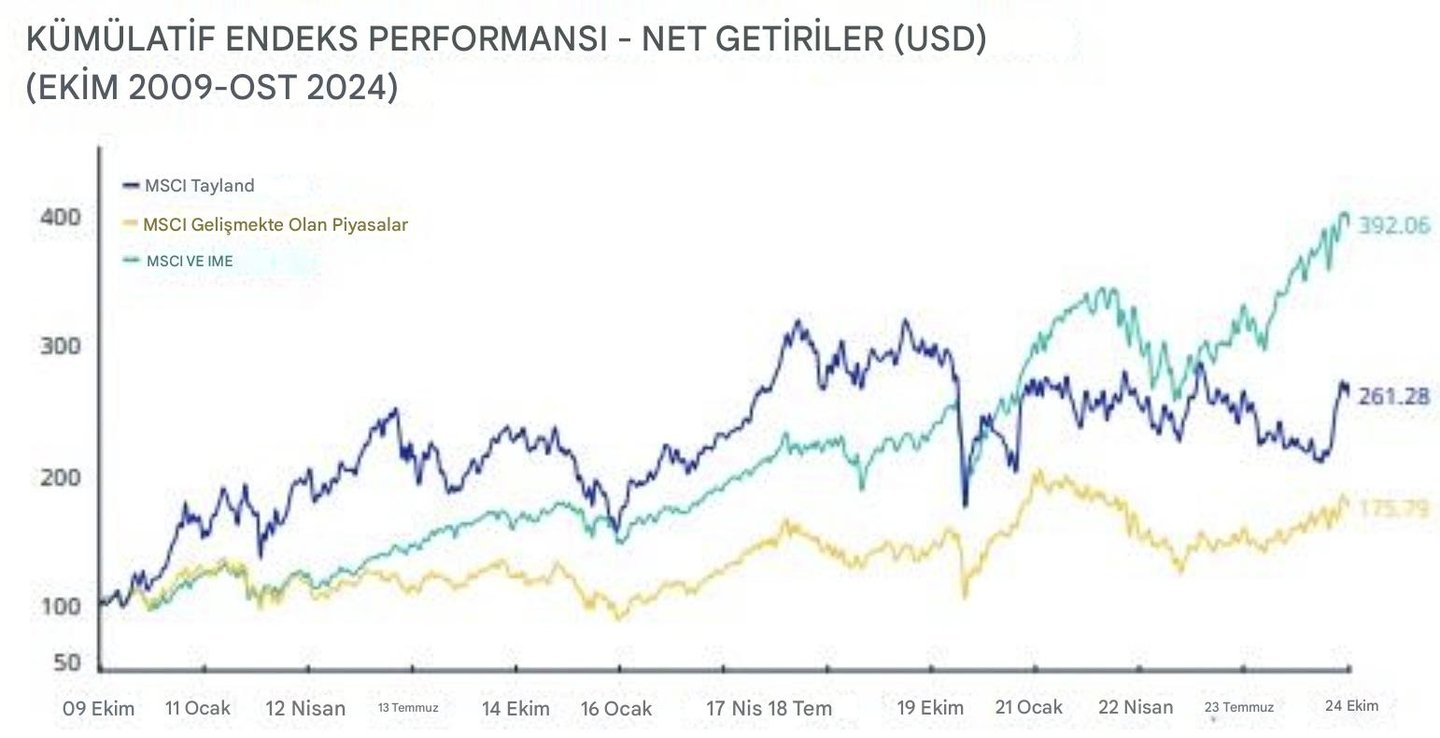MSCI Tayland Endeksi Performansı