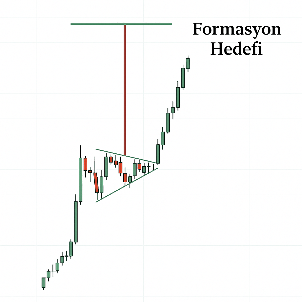 Yükselen Flama Formasyonu örneği