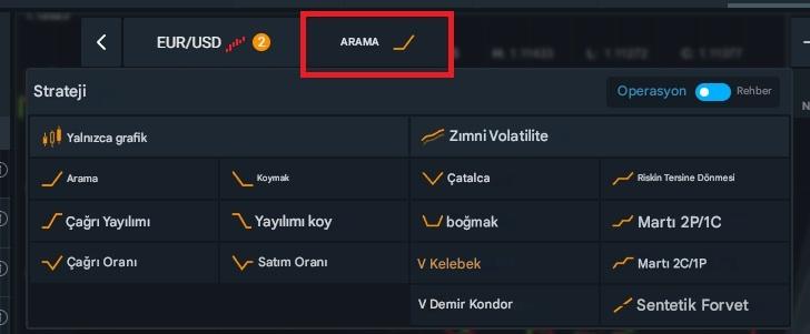 Ava Options stratejileri