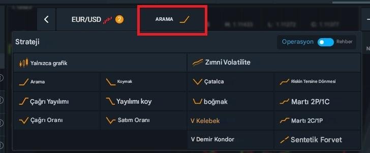 Ava Options stratejileri