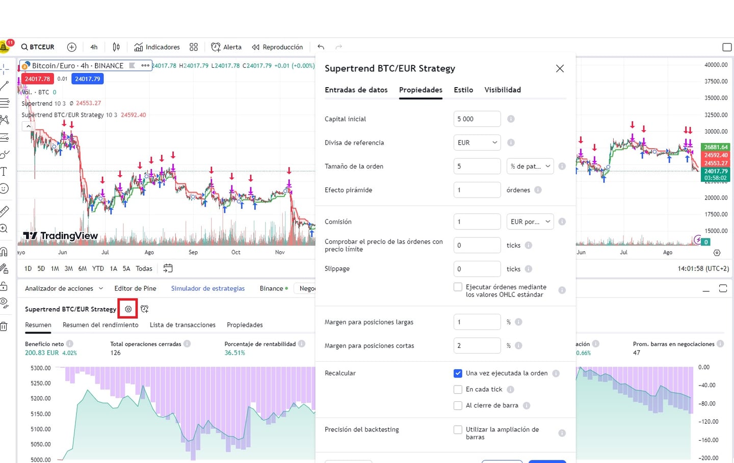 Tradingview pine script kodu