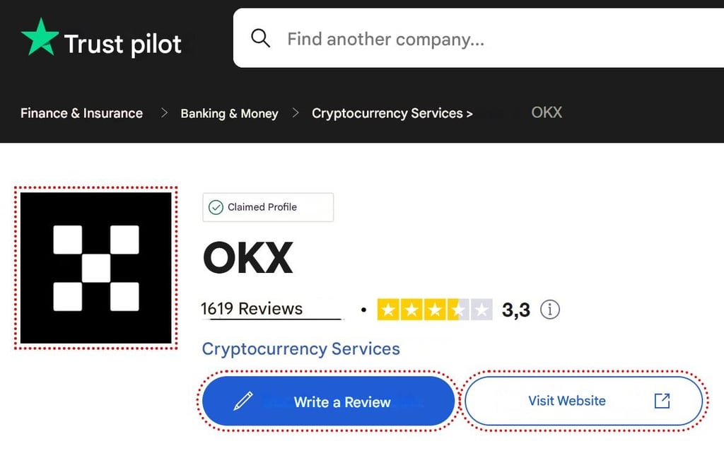 Trustpilot OKX