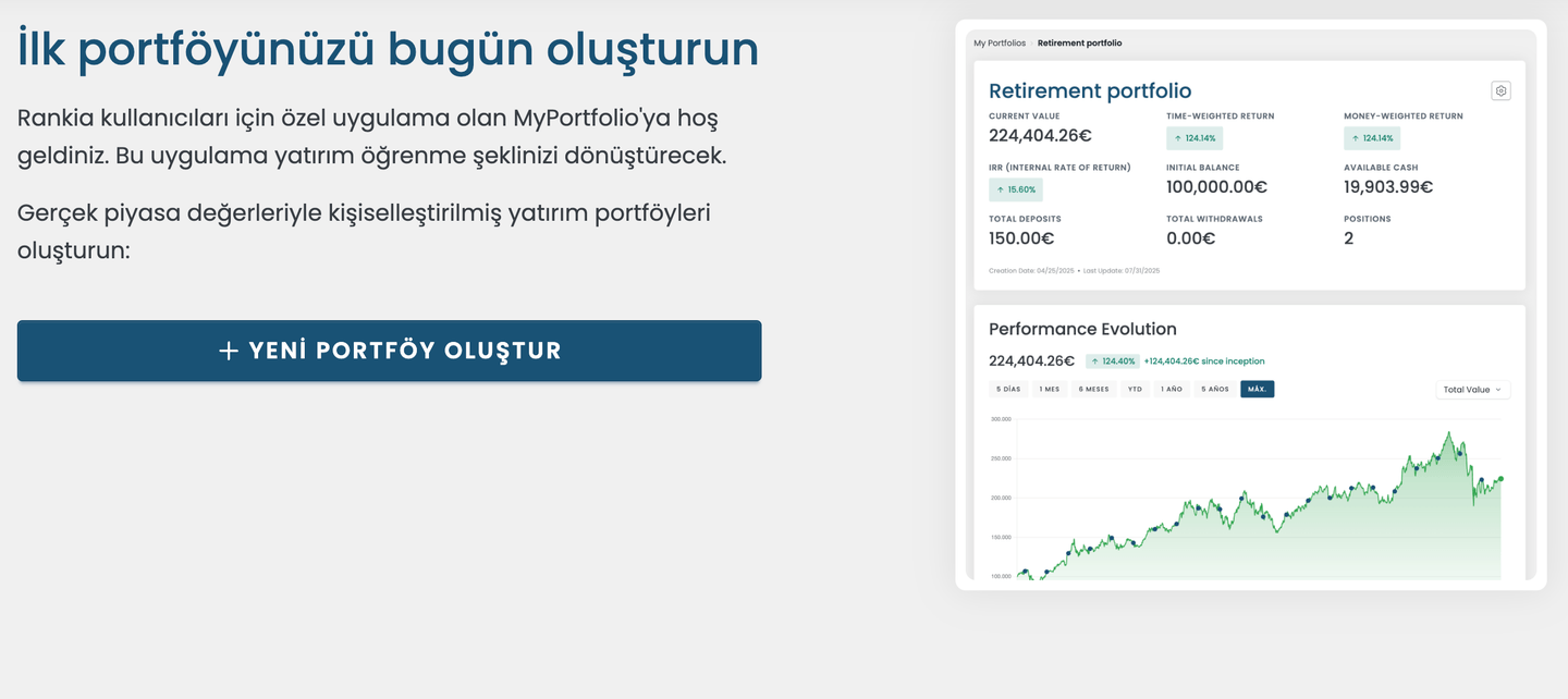 myportfolio portföy